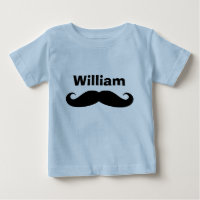 Moustache du guidon noir créateurs et chemises pou