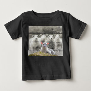 T-shirt Pour Bébé Mouton d'agneau de bébé