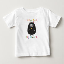 Mouton noir mignon avec clochette – Petit cœur gra