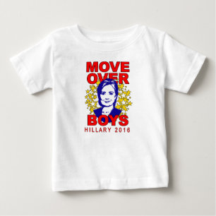 T-shirt Pour Bébé Mouvement de Hillary Clinton au-dessus de pièce e