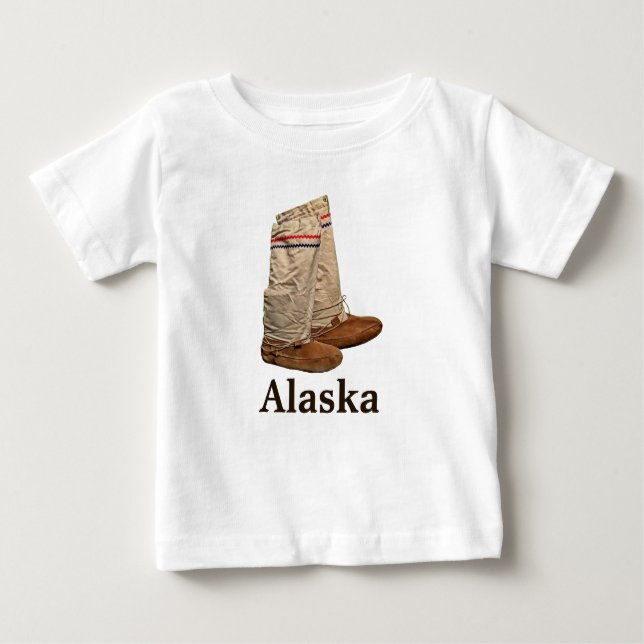 T-shirt Pour Bébé Mukluks (Devant)