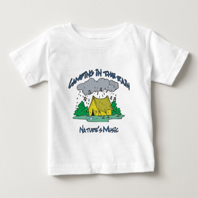 T-shirt Pour Bébé Musique CAMP-Natures (Devant)