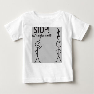 T-shirt Pour Bébé Musiques