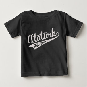 T-shirt Pour Bébé Mustafa Kemal Ataturk