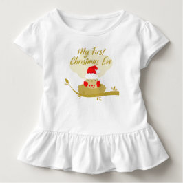 T-shirt Pour Bébé My First Carte de voeux Eve