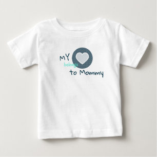 T-shirt Pour Bébé My Heart Belongs