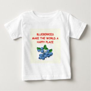 T-shirt Pour Bébé myrtilles