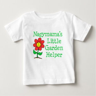T-shirt Pour Bébé Nagymama Little Garden Helper