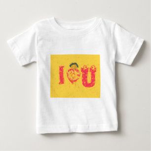 T-shirt Pour Bébé Nakupenda - I Love U Swahili Mot Texte Signifiant 