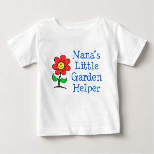 T-shirt Pour Bébé Nana's Garden Helper