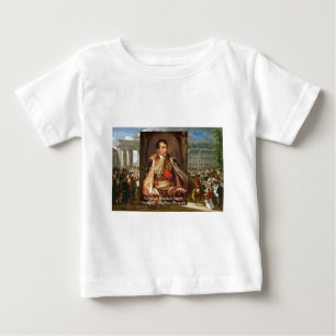 T-shirt Pour Bébé Napoléon "Politique de la Bêtise" Citation Cadeaux