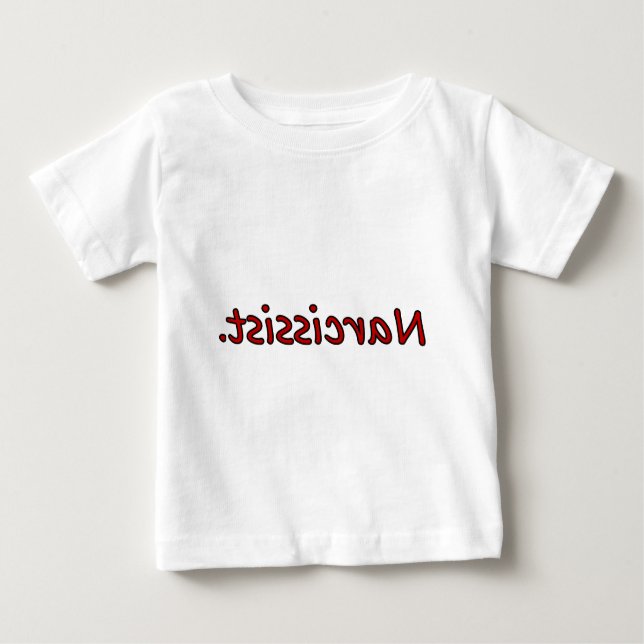 T-shirt Pour Bébé narcissique (Devant)