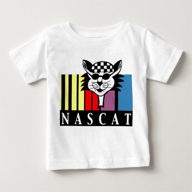 T-shirt Pour Bébé nascar, (Devant)