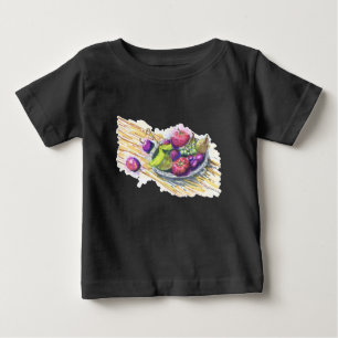 T-shirt Pour Bébé Nature morte de fruits