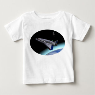 T-shirt Pour Bébé Navette spatiale El Al Maslool