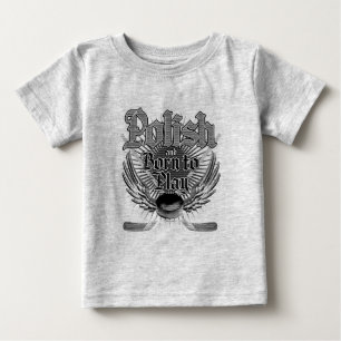 T-shirt Pour Bébé Né à jouer (polonais)