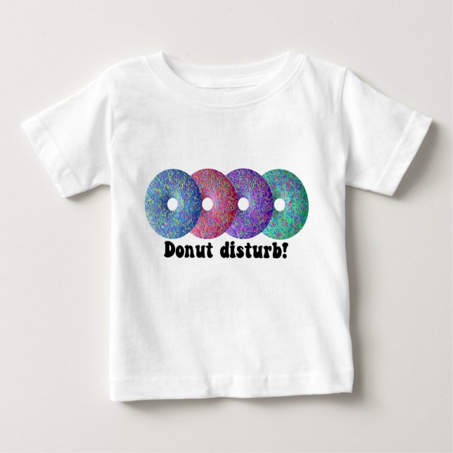 T-shirt Pour Bébé Ne déranger pas (Devant)