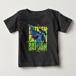 T-shirt Pour Bébé Ne jamais abandonner Batman en cours d'exécution g