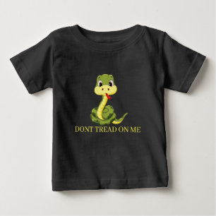 T-shirt Pour Bébé NE JETTE PAS SUR MOI serpent Gadsden