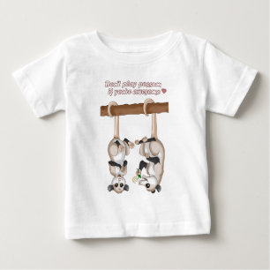 T-shirt Pour Bébé Ne jouez pas l'opossum si vous êtes