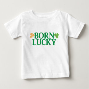 T-shirt Pour Bébé Né Lucky St Patrick's Day