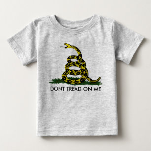 T-shirt Pour Bébé NE MARCHEZ PAS SUR MOI, Gadsden Rattler, Bratton