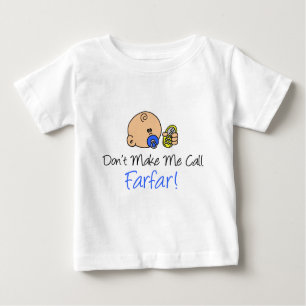 T-shirt Pour Bébé Ne m'oblige pas à appeler jusqu'à présent