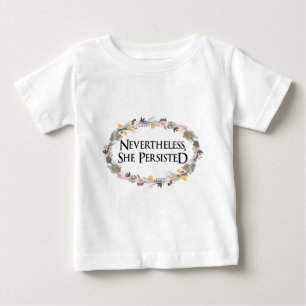 T-shirt Pour Bébé néanmoins elle a persisté