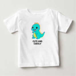 T-shirt Pour Bébé Néon Dino Kawaii – Mignon et Câlin