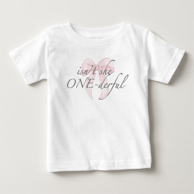 T-shirt Pour Bébé N'est-elle pas merveilleuse (Devant)