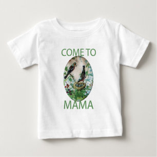 T-shirt Pour Bébé Nest of Joy : L'amour du jeune esprit nourdissant 