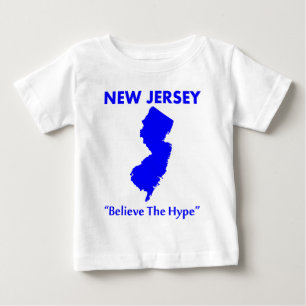 T-shirt Pour Bébé New Jersey - Croire à l'Hype