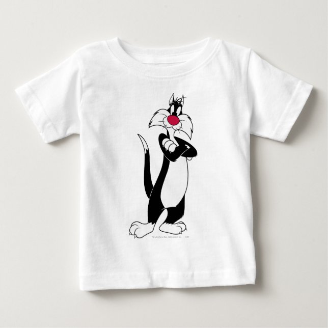 T-shirt Pour Bébé Nez rouge SYLVESTER™ (Devant)