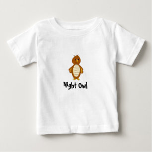 T-shirt Pour Bébé Night Owl