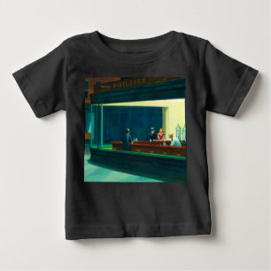 T-shirt Pour Bébé Nighthawks, 1942 par Edward Hopper