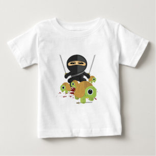 T-shirt Pour Bébé Ninja avec tortues