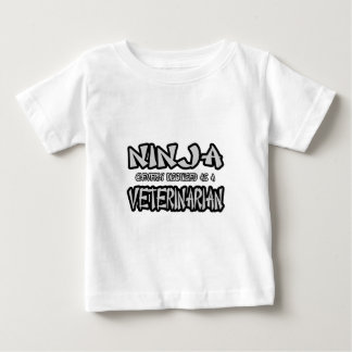 T-shirt Pour Bébé Ninja...Vétérinaire