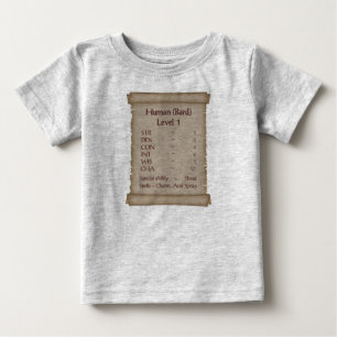 T-shirt Pour Bébé Niveau humain 1 Barre