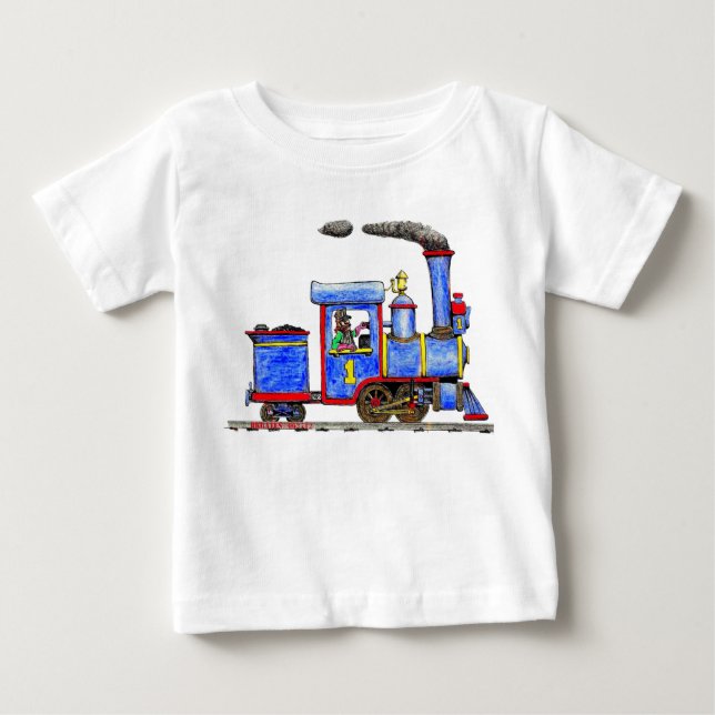 T-shirt Pour Bébé NO1 de moteur (Devant)