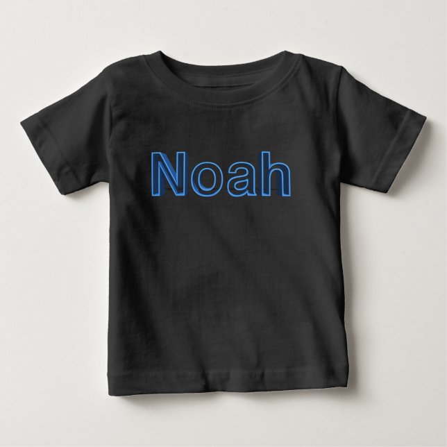 T-shirt Pour Bébé Noah-Name (Devant)