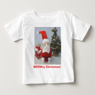 T-shirt Pour Bébé Noël de MEOWry !