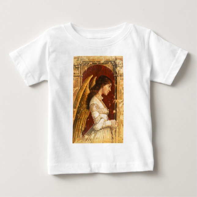 T-shirt Pour Bébé Noël Fresco Angel (Devant)