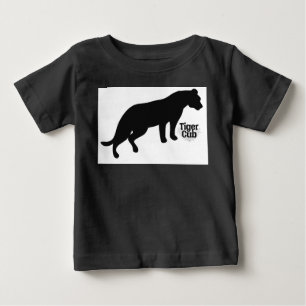 T-shirt Pour Bébé Noir marqué
