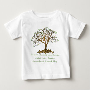 T-shirt Pour Bébé Noix d'arbre familial
