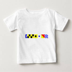 T-shirt Pour Bébé Nom du code Allison