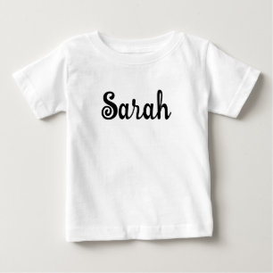 T-shirt Pour Bébé Nom personnalisé - Créez votre propre nom