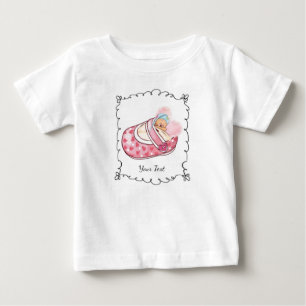 T-shirt Pour Bébé Nom personnalisé de l'ours en peluche