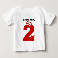 Nombre de 2ème anniversaire de bébé grand deux ans