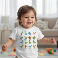 Noms de dinosaures mignons Éducatif