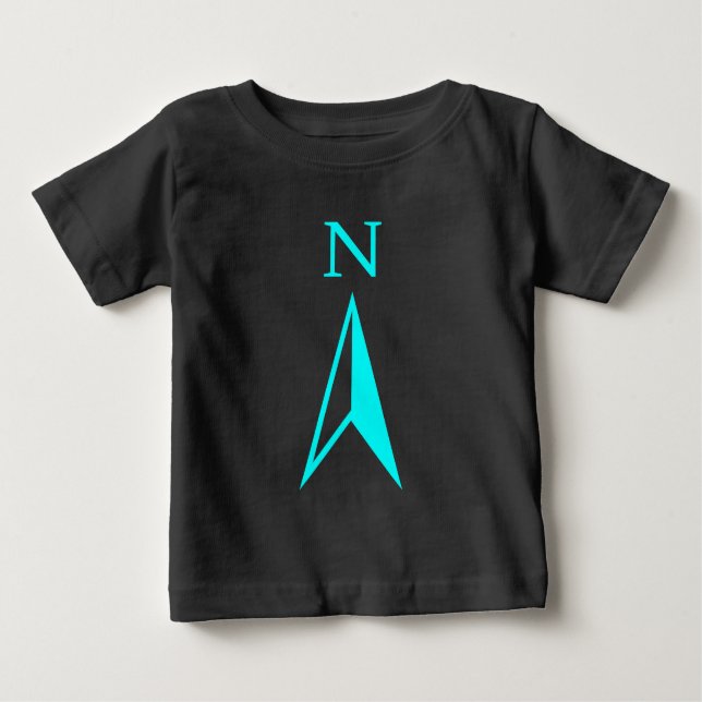 T-shirt Pour Bébé Nord (Devant)